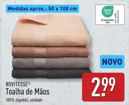 ALDI NOVITESSE Toalha de Mãos promoção