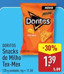 ALDI DORITOS Snacks de Milho Tex-Mex promoção