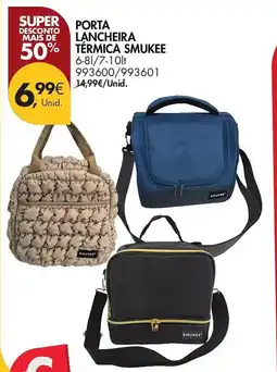 Pingo Doce Porta lancheira térmica smukee promoção