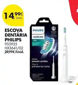 Pingo Doce Escova dentária philips promoção