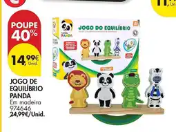 Pingo Doce Jogo de equilíbrio panda promoção
