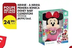 Pingo Doce Minnie - a minha primeira boneca disney baby clementoni 993908 promoção