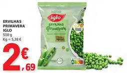 E.Leclerc Ervilhas primavera iglo promoção