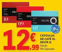 E.Leclerc Cápsulas de café xl delta q promoção