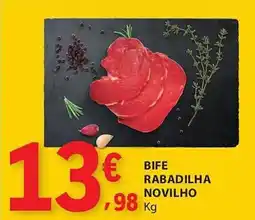 E.Leclerc Bife rabadilha novilho promoção