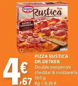 E.Leclerc Pizza rustica dr.oetker promoção