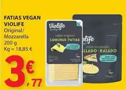 E.Leclerc Fatias vegan violife promoção