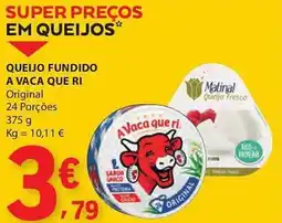 E.Leclerc Queijo fundido a vaca que ri promoção