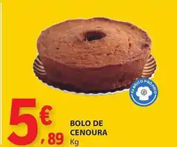 E.Leclerc Bolo de cenoura promoção