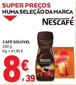 E.Leclerc Café solúvel promoção