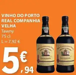 E.Leclerc Vinho do porto real companhia velha promoção