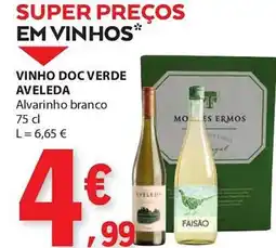 E.Leclerc Vinho doc verde aveleda promoção