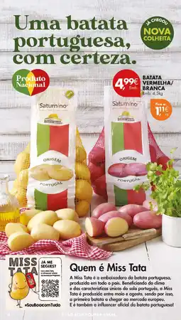 Pingo Doce Batata vermelha/ branca promoção