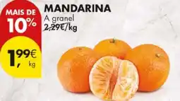 Pingo Doce Mandarina a granel promoção