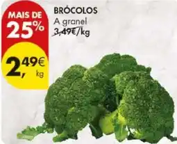 Pingo Doce Brócolos a granel promoção