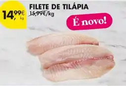 Pingo Doce Filete de tilapia promoção