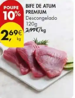 Pingo Doce Bife de atum premium promoção