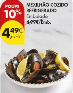 Pingo Doce Mexilhão cozido refrigerado promoção