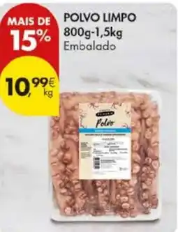 Pingo Doce Polvo limpo 800g - 1.5 kg promoção