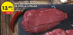 Pingo Doce Bife do redondo de vitela/vitelão i promoção