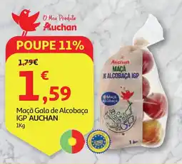 Minipreço Maçã Gala de Alcobaça IGP AUCHAN promoção