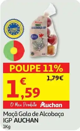Minipreço Maçã Gala de Alcobaça IGP AUCHAN promoção