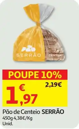 Minipreço Pão de Centeio SERRÃO promoção