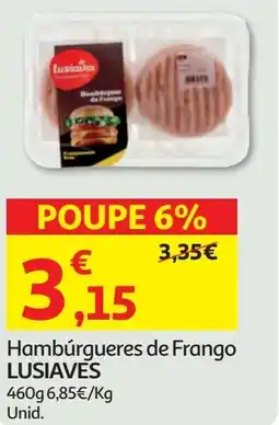 Minipreço Hambúrgueres de Frango LUSIAVES promoção