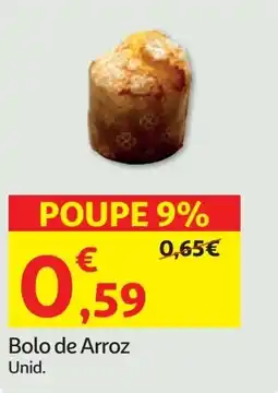 Minipreço Bolo de Arroz promoção