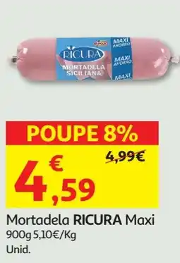 Minipreço Mortadela RICURA Maxi promoção