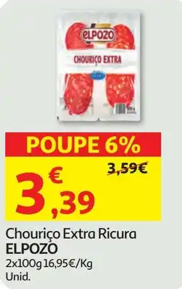 Minipreço Chouriço Extra Ricura ELPOZO promoção