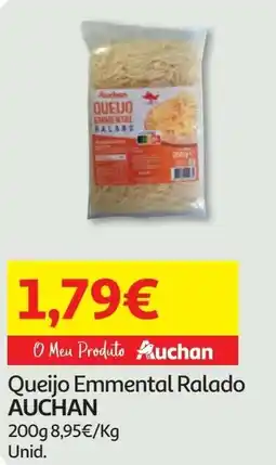 Minipreço Queijo Emmental Ralado AUCHAN promoção