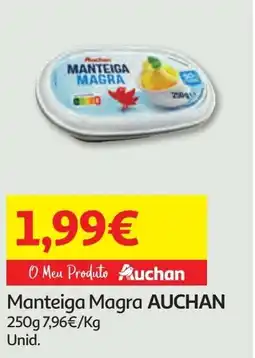 Minipreço Manteiga Magra AUCHAN promoção