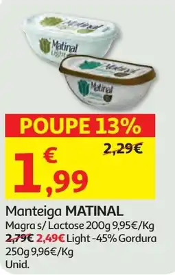 Minipreço Manteiga MATINAL promoção