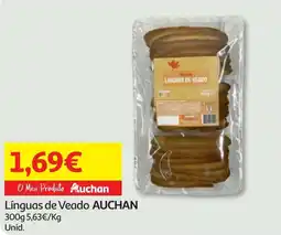 Minipreço Línguas de Veado AUCHAN promoção
