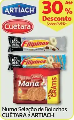 Minipreço Numa Seleção de Bolachas CUÉTARA & ARTIACH promoção