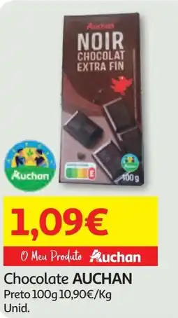 Minipreço Chocolate AUCHAN Preto promoção