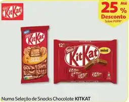 Minipreço Numa Seleção de Snacks Chocolate KITKAT promoção