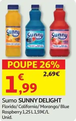 Minipreço Sumo SUNNY DELIGHT promoção