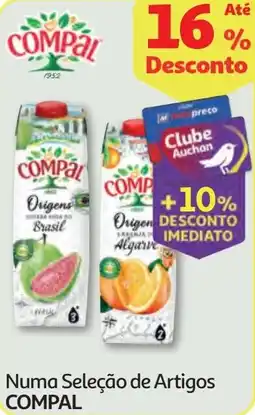 Minipreço Numa Seleção de Artigos COMPAL promoção