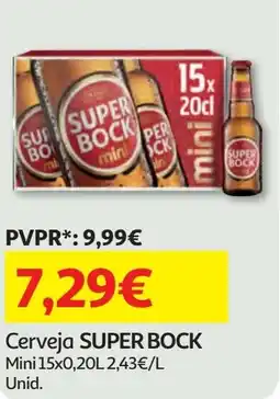 Minipreço Cerveja SUPER BOCK promoção