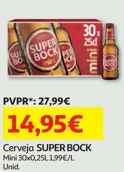 Minipreço Cerveja SUPER BOCK promoção