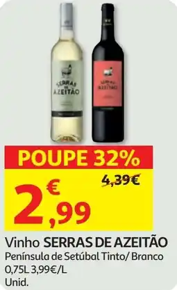 Minipreço Vinho SERRAS DE AZEITÃO promoção