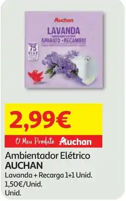Minipreço Ambientador Elétrico AUCHAN promoção