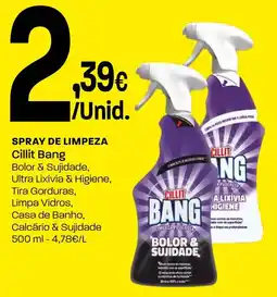 Intermarché Spray de limpeza cillit bang promoção