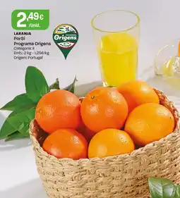 Intermarché Laranja PorSi Programa Origens Categoria: II promoção