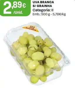 Intermarché Uva branca s/grainha promoção