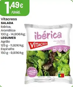 Intermarché Vitacress SALADA Ibérica, Aromática promoção