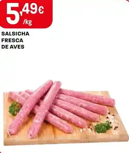 Intermarché Salsicha fresca de aves promoção