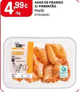 Intermarché Asas de frango c/ pimentão PorSi promoção